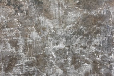 gri duvar sıvalı lekeleri, çizikler ve çatlaklar, doku ile