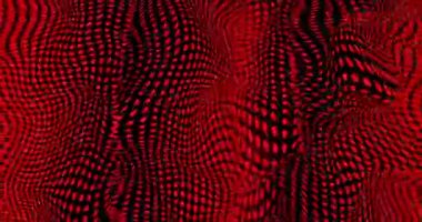 Renkli metalik doku, yanardöner holografik folyo, dalgalı duvar kağıdı, akışkan dalgalar, sıvı metal yüzey, esrarengiz aura spektrumu, parlak renk renkleri, modaya uygun tasarlanmış soyut kırmızı arka plan.