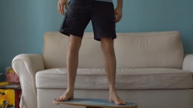 Denge için güvertede adam var..