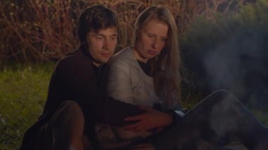 Ormandaki güzel çift