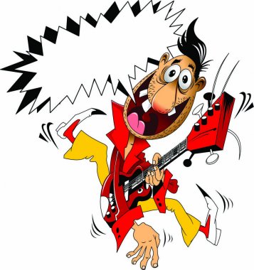 gitar rock müzisyeni 