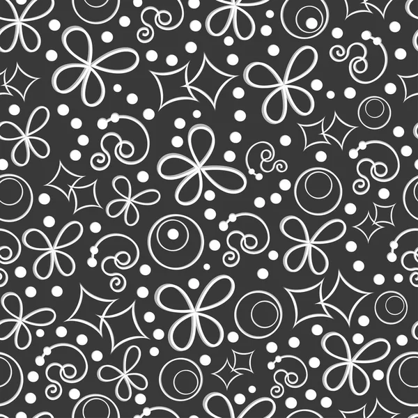 Naadloze abstracte geometrische patroon. Achtergrond voor stoffen, textiel, papier, behang, webpagina's, bruiloft uitnodigingen. Vector — Stockvector