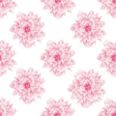 Dikişsiz desen çiçek. Kumaşlar, tekstil, kağıt, duvar kağıdı, web sayfaları, düğün davetiyeleri için arka plan. Vektör