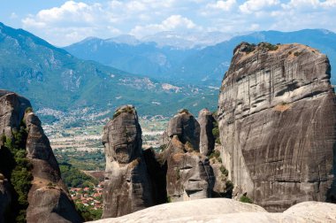 Meteora dağlar, Thessaly, Yunanistan