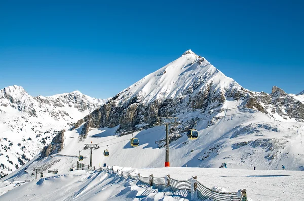 Skidorten Obertauern — Stockfoto
