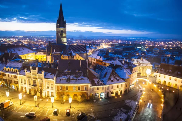 Invierno en Sibiu —  Fotos de Stock