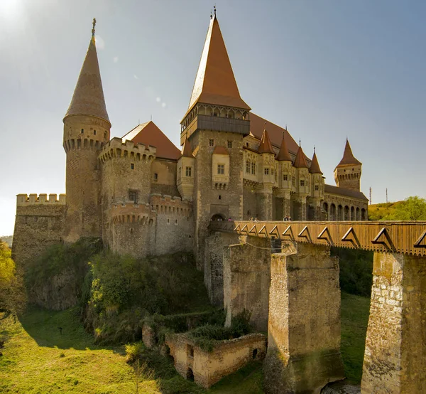 Burg in Transsilvanien, Rumänien — Stockfoto