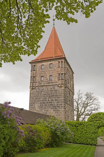 뉘른베르크에 위치한 타워 — 스톡 사진