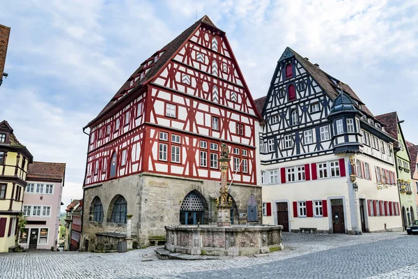 Rotheburg ob der Tauber, ville médiévale, Allemagne — Photo