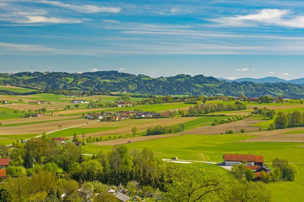 Krajobrazu wiejskiego w Górnej Austrii — Zdjęcie stockowe