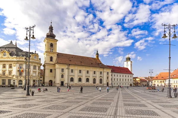 Sibiu, Transilvania, Romania — Fotografie, imagine de stoc