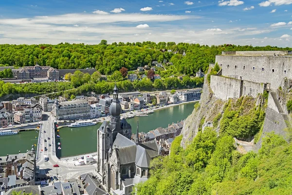 Dinant, city in Belgium Royalty Free Stock Images