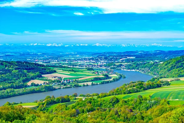 Donau in Österreich — Stockfoto