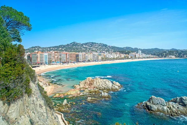 LLoret de Mar resort, Catalonia, Spain — стокове фото