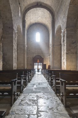 San Pedro (Pere) kilise Besalu Catalona İspanya