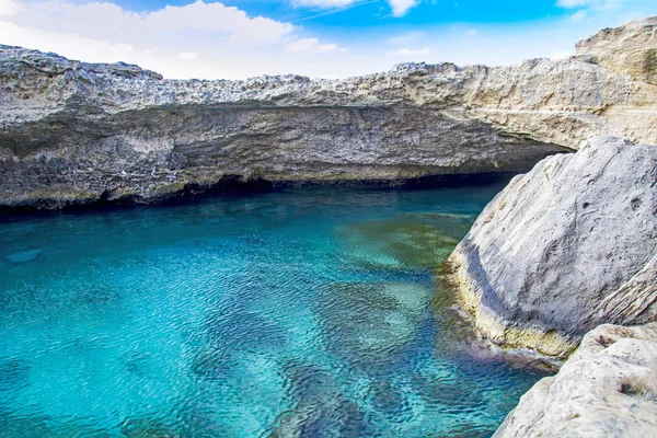 Grotta della poesia, Provinz Lecce, Italien — Stockfoto