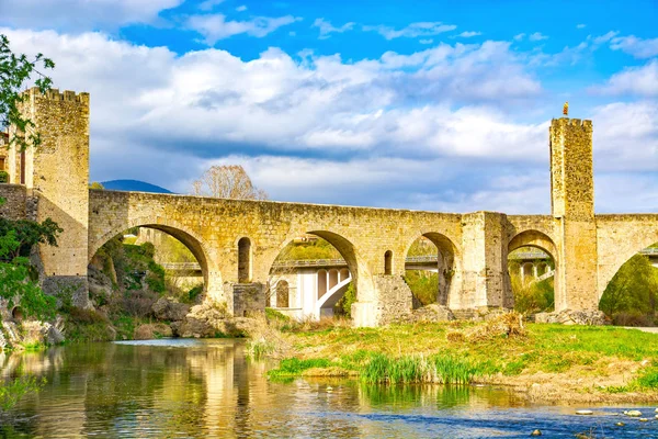 Besalu, 카탈로니아, 스페인 — 스톡 사진