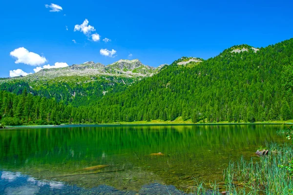 İtalya 'nın Trentino ilindeki Malghette Gölü — Stok fotoğraf