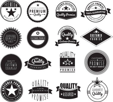 Premium logosuna retro vintage stili ayarla
