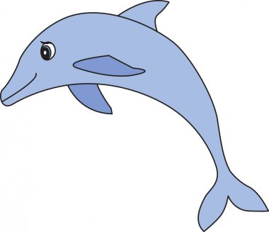 Cartoon illustratie van een zeester