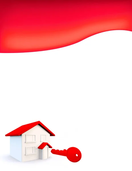 Hintergrundvorlage basierend auf Häusern und Wohnungen — Stockfoto