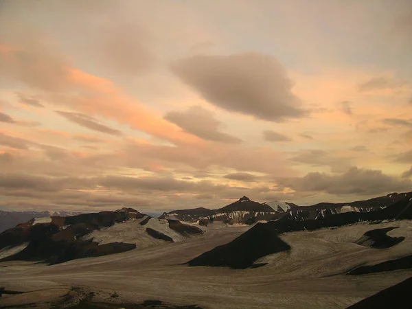 Arctic günbatımı — Stok fotoğraf