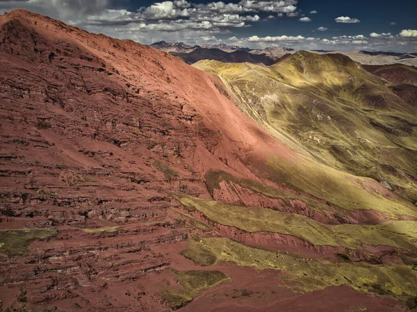 Luchtfoto Van Het Berglandschap Andes Zuid Amerika — Stockfoto