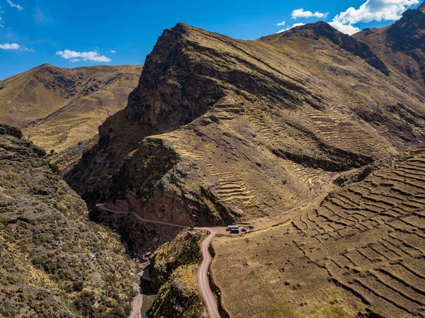 Andes Peru Daki Yüksek Dağ Manzarası — Stok fotoğraf