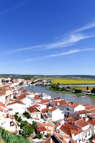 Weergave van Alcacer do Sal, regio Alentejo, Portugal — Stockfoto