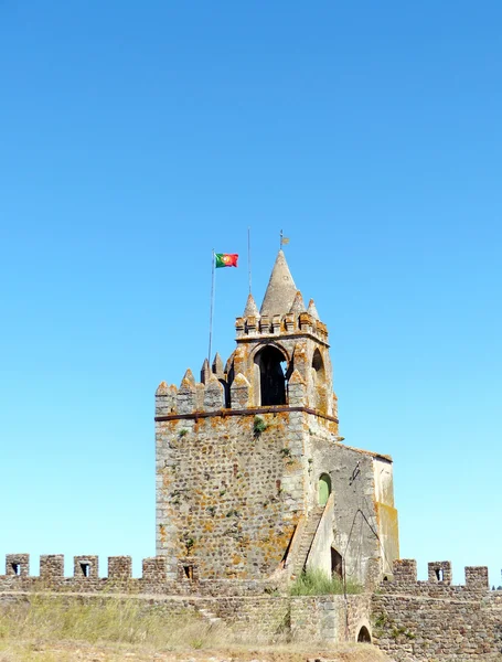 Castelo medieval de Montemor o Novo, Portugal — Fotografia de Stock