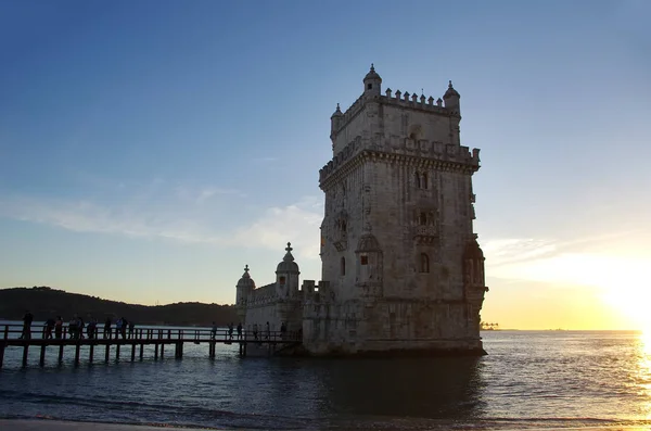 Torre de Belém, Lisboa, Portugal — Fotografia de Stock