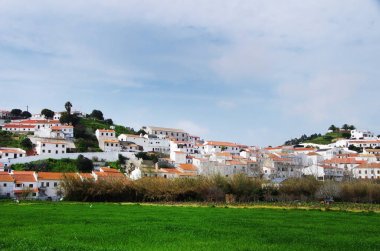 landscape of Aljezur, in Algarve, Portugal. clipart