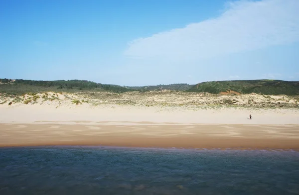 Amoreira Beach in the Costa Vincentina in Alentejo, Portugal — Stock Photo, Image