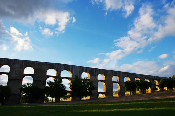 Aqueduto Amoreira, Elvas. Portugal — Fotografia de Stock