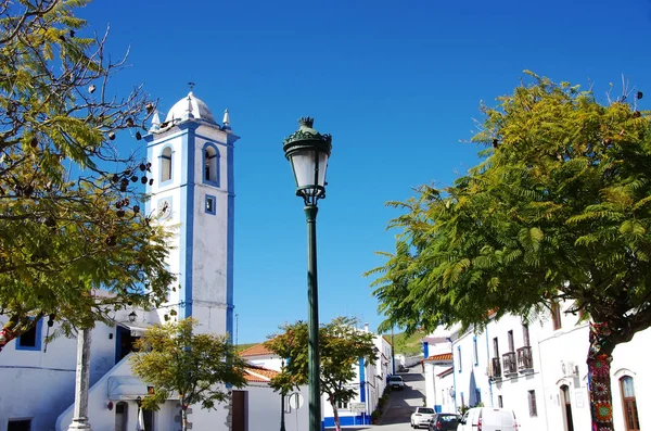 Náměstí obce messejana, Portugalsko — Stock fotografie