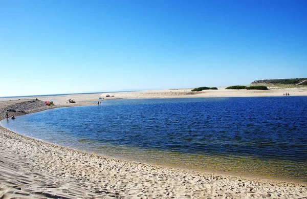 Lagoa de Melides, sul de Portugal — Fotografia de Stock