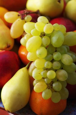 çeşitli taze meyve tatlı