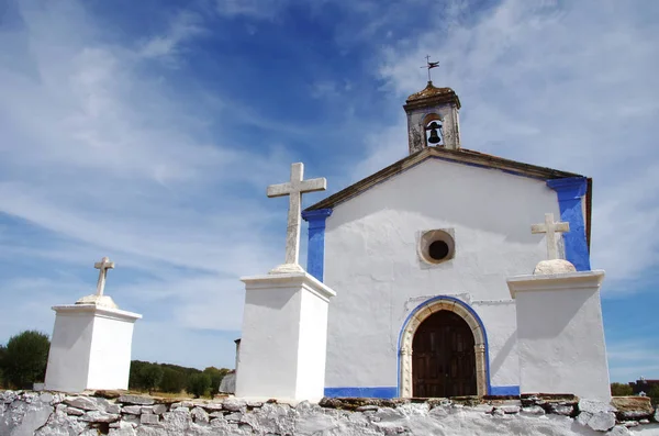 Vecchia cappella, Alandroal, Portogallo, regione di Alentejo — Foto Stock