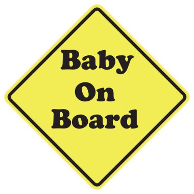 Baby on board işareti