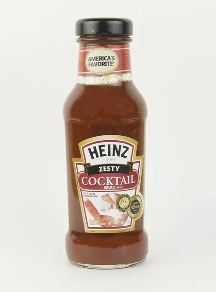 Botella de salsa de cóctel Heinz zesty — Foto de Stock