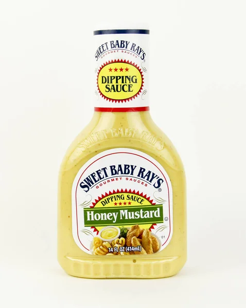 Dulce mostaza de miel de rayo bebé — Foto de Stock