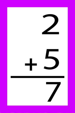 İki artı beş flash kart