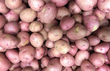 Çiğ patates arka plan