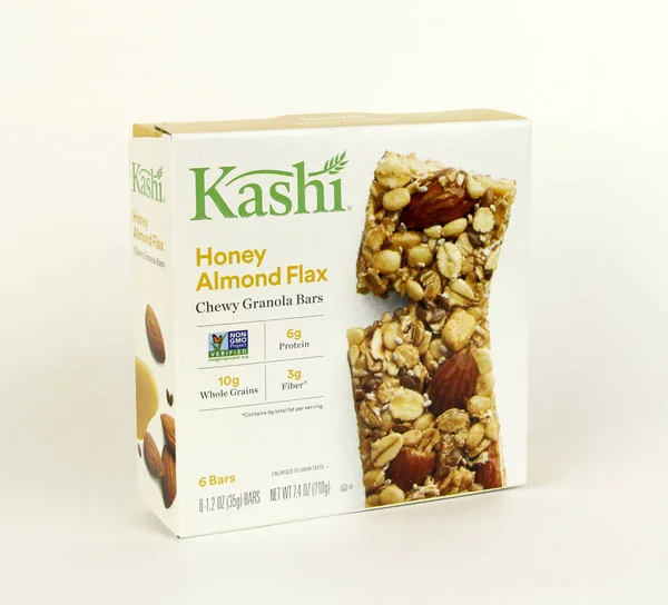 Box of Kashi Honey Almond Bars — Stock Photo, Image