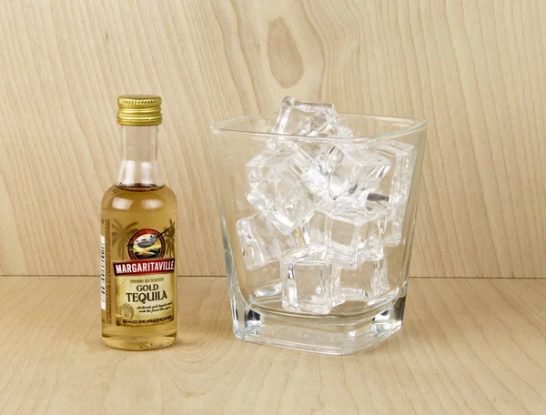 Bottiglia di Margaritaville Gold Tequila — Foto Stock