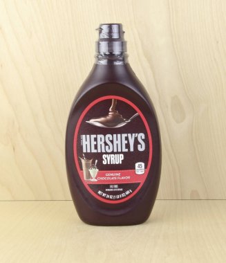 Hershey's çikolata şurubu şişe