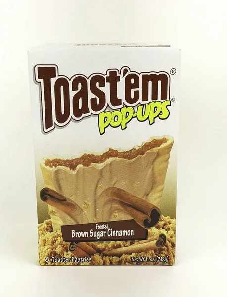 Box of Toast'em pop ups — Stock Photo, Image