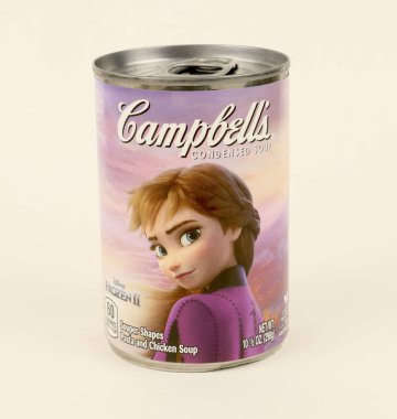 Campbell 'ın Disney Dondurulmuş Çorbası.