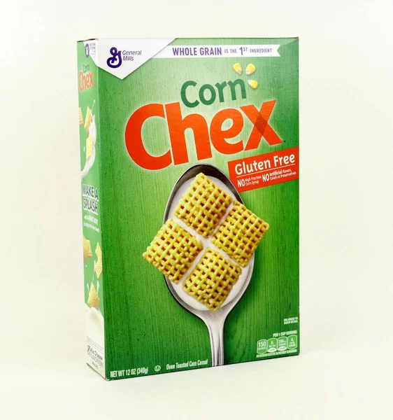 Box of General Mills Corn Chex — Stock Photo, Image