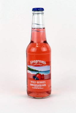 Bottle of Seagram's Escapes Wild Berries
